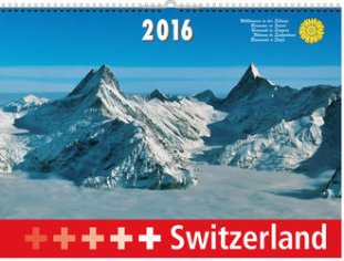 Bildkalender Switzerland 40x31cm 1M/1S