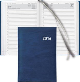 Biella Geschäftsagenda A5 Executive 2016 1T/1S blau