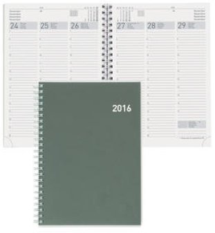 Biella Geschäftsagenda Terminia 1W/2S cylar Wire-O