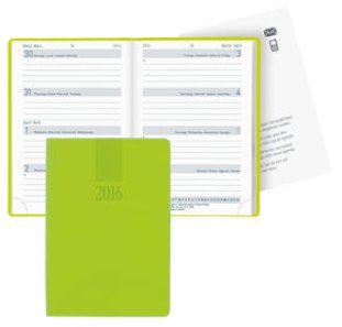 Biella Taschenagenda Mittelformat 1W/2S hellgrün