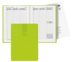 Biella Taschenagenda Rex 1W/2S hellgrün