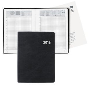 Biella Taschenagenda Technikus 1T/1S schwarz
