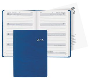 Biella Taschenagenda Memento 1W/2S blau