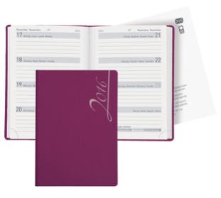 Biella Taschenagenda Memento 1W/2S violett