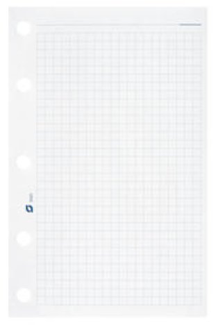 Succes Mini Notizpapier weiss kariert