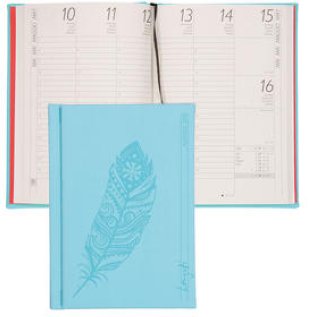 Biella Taschenagenda Longatti Ladytimer 1W/2S hellblau