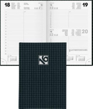 Biella Geschäftsagenda Hype 2016 1T/1S schwarz