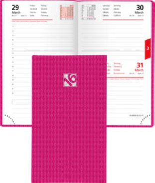 Biella Taschenagenda Hype 1T/1S pink