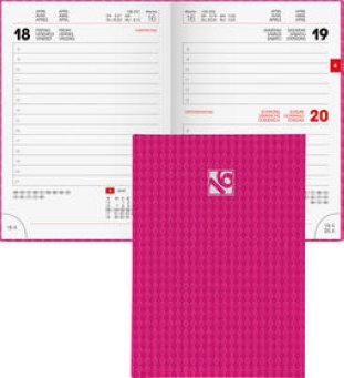 Biella Taschenagenda Hype 1T/1S pink