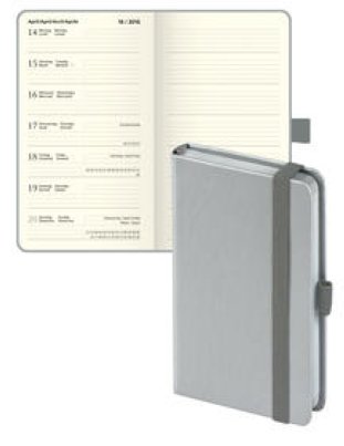 Biella Taschenagenda Kompagnon Colour 1W/1S grau