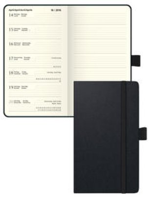 Biella Taschenagenda Kompagnon 1W/1S schwarz