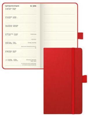 Biella Taschenagenda Kompagnon 1W/1S rot
