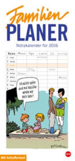 Heye Familienplaner Butschkow 21x45cm