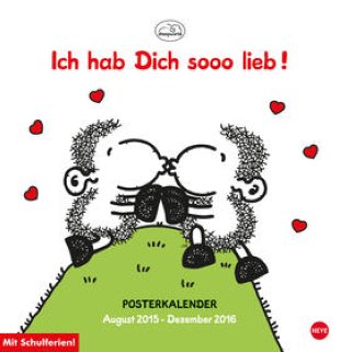 Heye Posterkalender Sheepworld 32x33cm