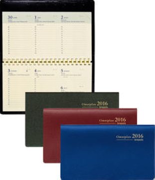 Brepols Taschenagenda Omniplan 2016 9x16cm 1W/2S