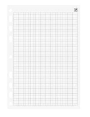 Timing 3 Notizpapier weiss kariert