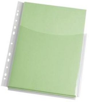 Connect Faltentasche A4 teildeckend PVC 180my à 50