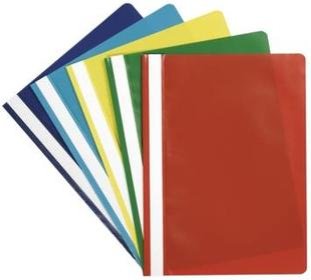 Connect Schnellhefter PP A4 KF01464 assortiert à 5 Stück