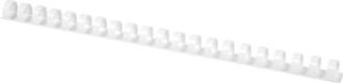 Connect Plastikbinderücken rund 21 Ringe 16mm à 50 weiss